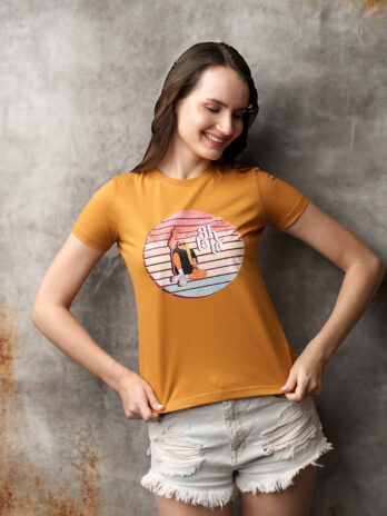 Oohlala Print T-shirt for Girls